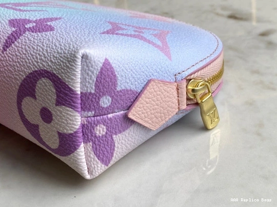 Aaa replica bags POUCH Vuitton Louis COSMETIC 0708